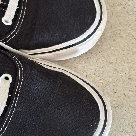 Vans Black Canvas Sneakers, unisex - Picture 7 of 7